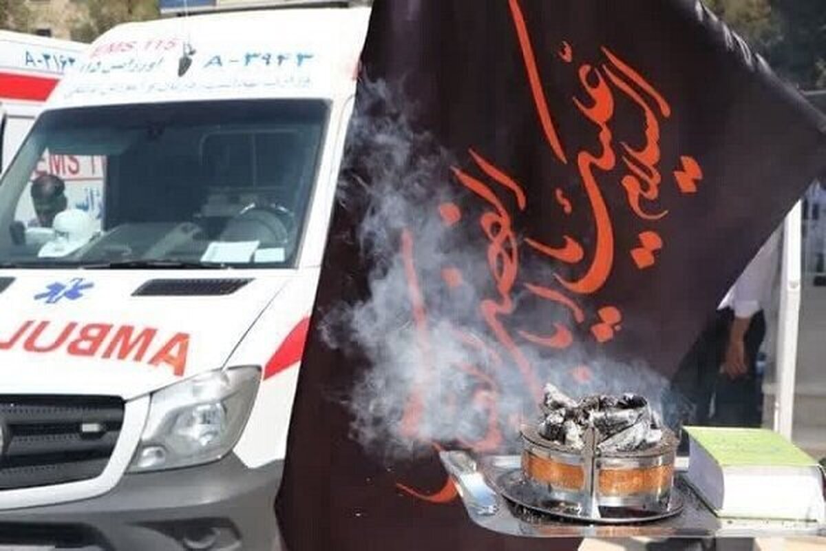 تیم‌های اورژانس در مرز بازرگان برای ارائه خدمات به زائران اربعین