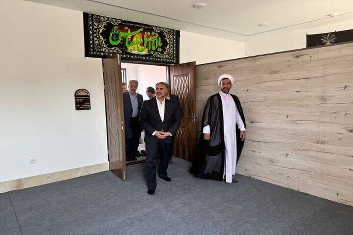 نمازخانه بین راهی شوط ویژه زائران اربعین حسینی افتتاح شد