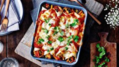 نسخه رژیمی شده آنچیلادا مکزیکی؛ خوشمزه و متفاوت