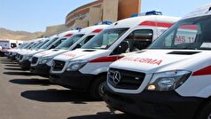 ورود نخستین اتوبوس آمبولانس حامل مصدومان از نجف به خاک ایران