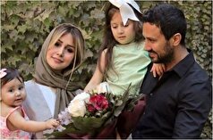 نگاهی به سورپرایز خوشمزه شاهرخ استخری برای تولد دختر بزرگ و نازش+عکس