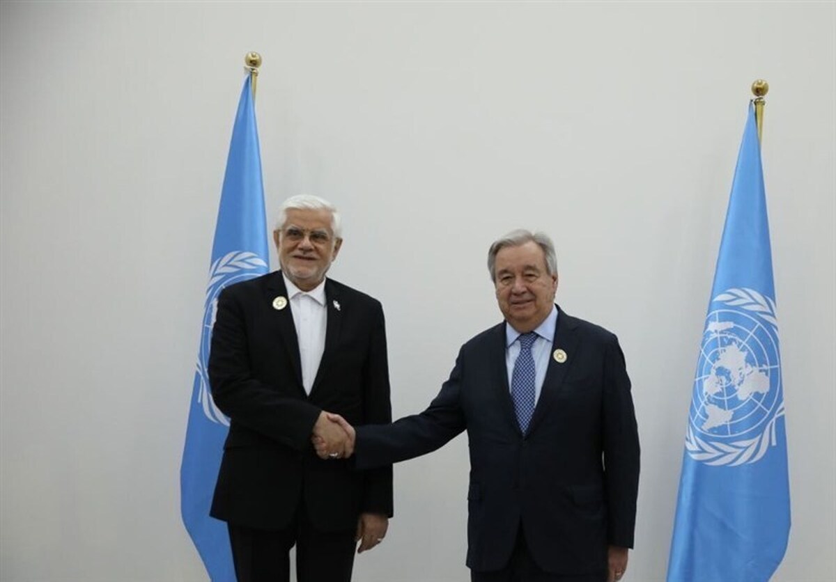 عارف به گوترش: اگر سازمان ملل اقدام شایسته‌تری انجام می‌داد شاهد فجایع غزه نبودیم