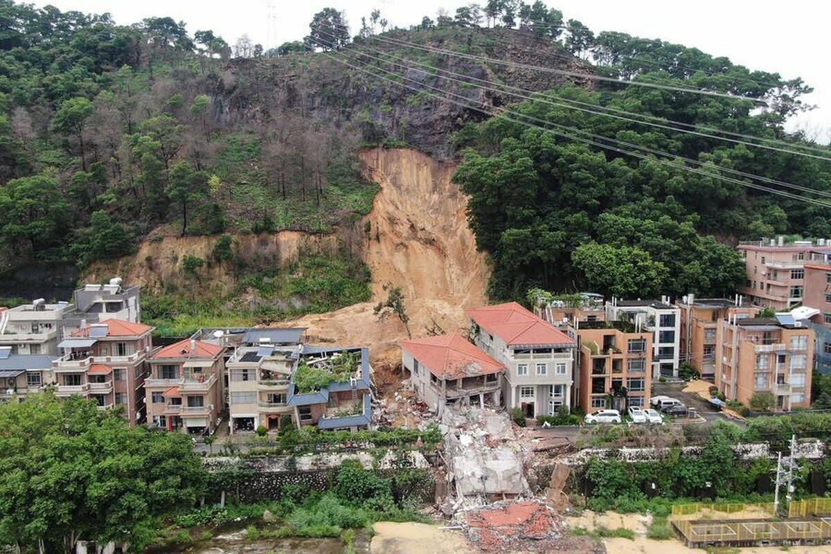 رانش زمین در جنوب چین هفت زخمی برجای گذاشت/ جست‌و‌جو برای یافتن بازماندگان ادامه دارد