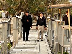 بازدید چمران از روند مرمت قطعات گلزار شهدا/ تأکید بر اهمیت حفظ آثار و میراث شهدا
