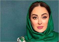 لباس جالب الهام حمیدی، تلفیقی از رنگ‌های سنتی و مدل چین دار مجلسی و کژوال