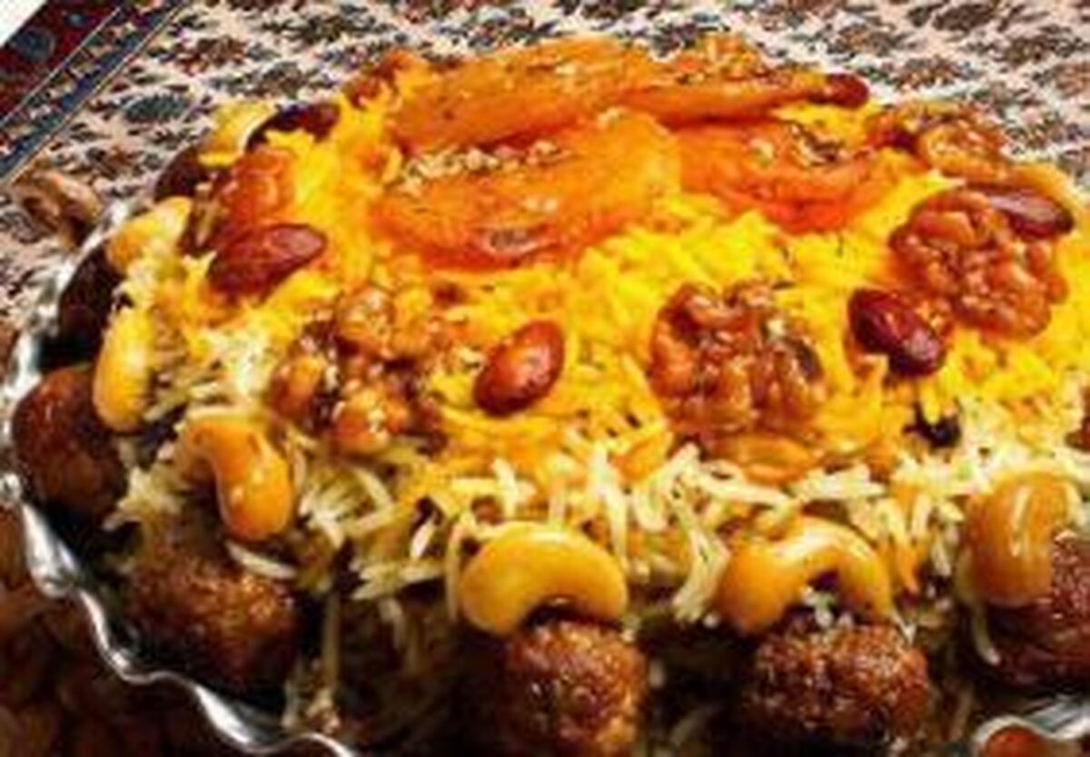 فوت کوزه گری پخت آجیل پلو آذربایجانی سک ترکیب مقوی و به یاد ماندنی