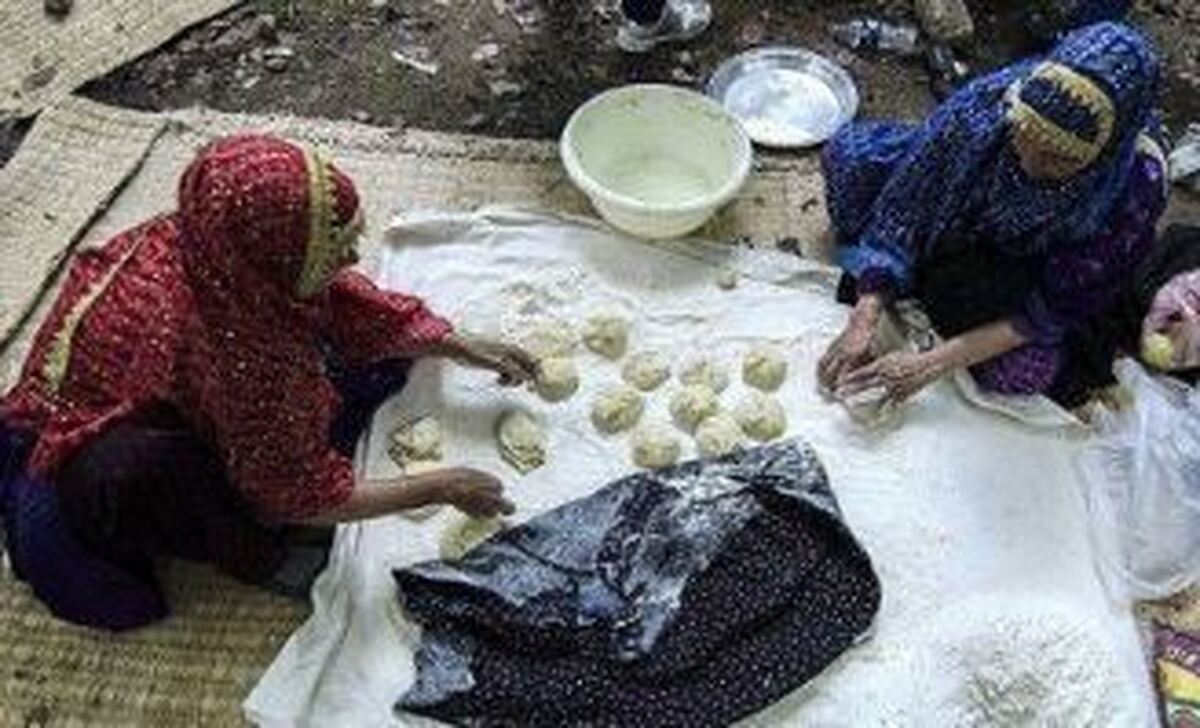 آموزش کامل پخت نان بنى يا ليهى