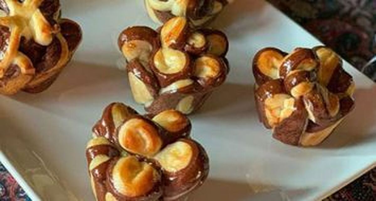 رسپی متفاوت و کامل تهیه نان دو رنگ شکلاتی با طعمی دلپذیر