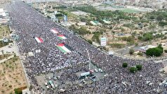 تظاهرات گسترده در یمن با شعار «ما در کنار غزه ایستاده‌ایم»