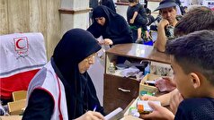 خدمات رسانی هلال احمر مازندران به بیش از ۳۸۰۰۰ زائر اربعین