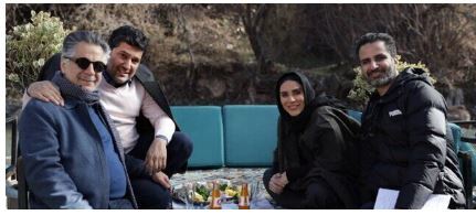 شکل و شمایل دیدنی سحر دولتشاهی و حامد بهداد در یک رستوران
