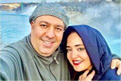 سفر دو نفره و عاشقانه نرگس محمدی و همسر پایه اش به شیراز، شهر زیبایی ها! +عکس