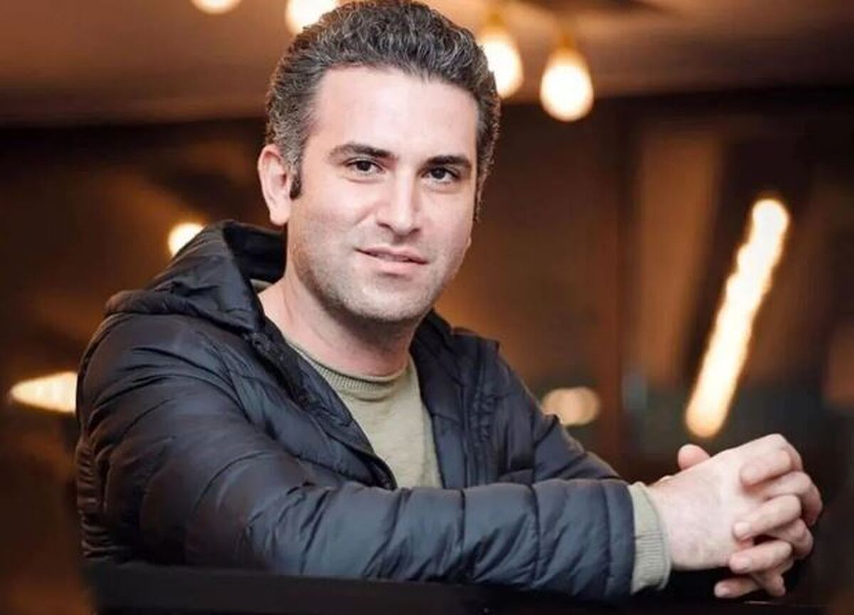 لحظات خوب هوتن شکیبا و صابر ابر در پشت صحنه یک سریال