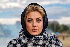 عکس یهویی از طناز طباطبایی در مراسم یادبود پدر رامبد جوان با رنگ موی جدید