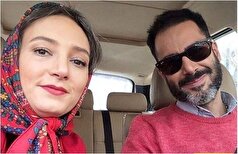 نگاهی به کیک سالگرد ازدواج سحر ولدبیگی و همسر هنرمندش/چقدر بامزس!