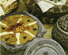 مواد لازم و طرز پخت آش کشک و بادمجان