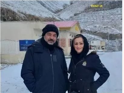 همسر فوق جوان و زیبای سعید آقاخانی سریال نون خ