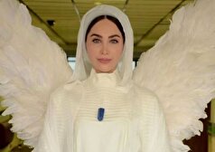 نگاه معنا دار بهزاد خلج و تینا یلان به یک دیگر در یک مراسم!