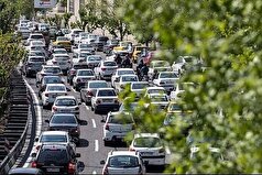 ترافیک پرحجم و وحشتناک معابر و بزرگراه‌های تهران