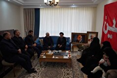 دیدار رئیس بنیاد شهید و امام جمعه موقت تهران با خانواده سپهبد شهید غلامعلی رشید