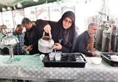 موکب و برنامه‌های فرهنگی بسیج یزد پذیرای زوار اربعین