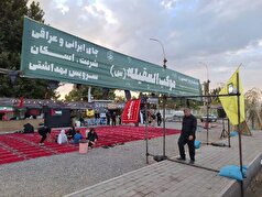 خدمات رسانی مواکب خوی به بیش از ۲۰ هزار زوار داخلی و خارجی اباعبدالله