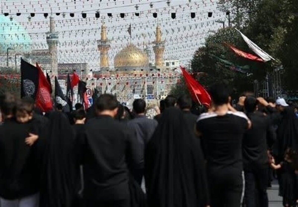 آغاز مراسم جاماندگان اربعین حسینی در مشهدالرضا (ع)