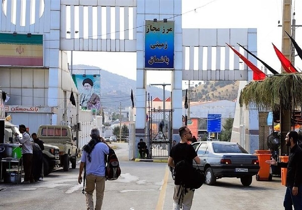 رشد ۵۰ درصدی تردد زائران اربعین از مرز باشماق مریوان