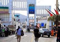 رشد ۵۰ درصدی تردد زائران اربعین از مرز باشماق مریوان