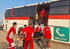 انحراف ‌اتوبوس حامل زائران ایرانی در عراق/ ۴۳ نفر مصدوم شدند