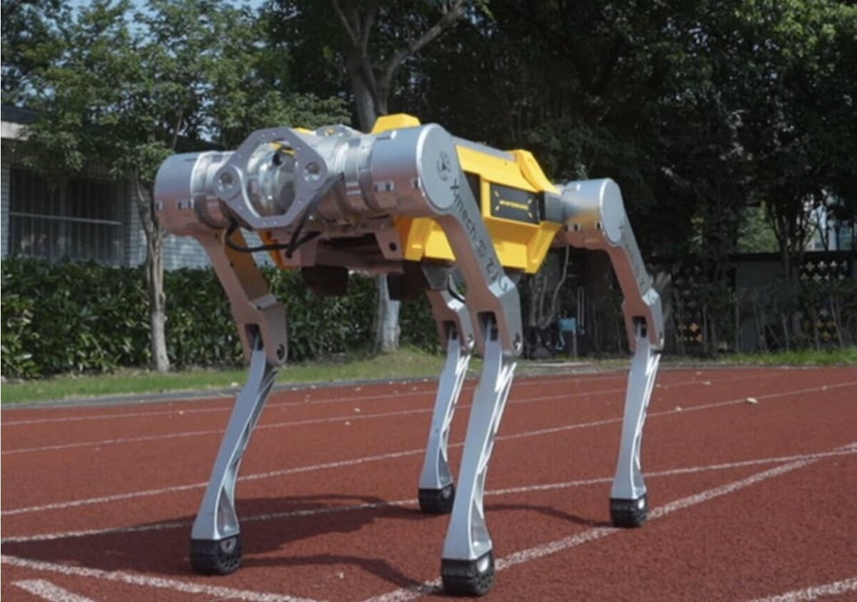 روبات چهار پای چینی ۱۰۰ متر را در ۱۶.۳۳ ثانیه میدود!
