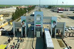 افزایش تردد کامیون های عبوری از مرز بیله‌سوار مغان به جمهوری آذربایجان