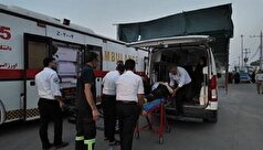 مصدومان حادثه واژگونی اتوبوس زائران در عراق، وارد ایران شدند