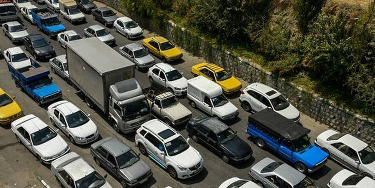 حجم بالای ترافیک در محور‌های شمالی