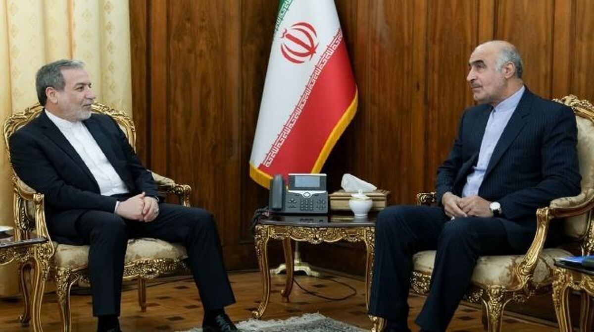 دیدار سرکنسول جدید ایران در آستاراخان با وزیر امور خارجه