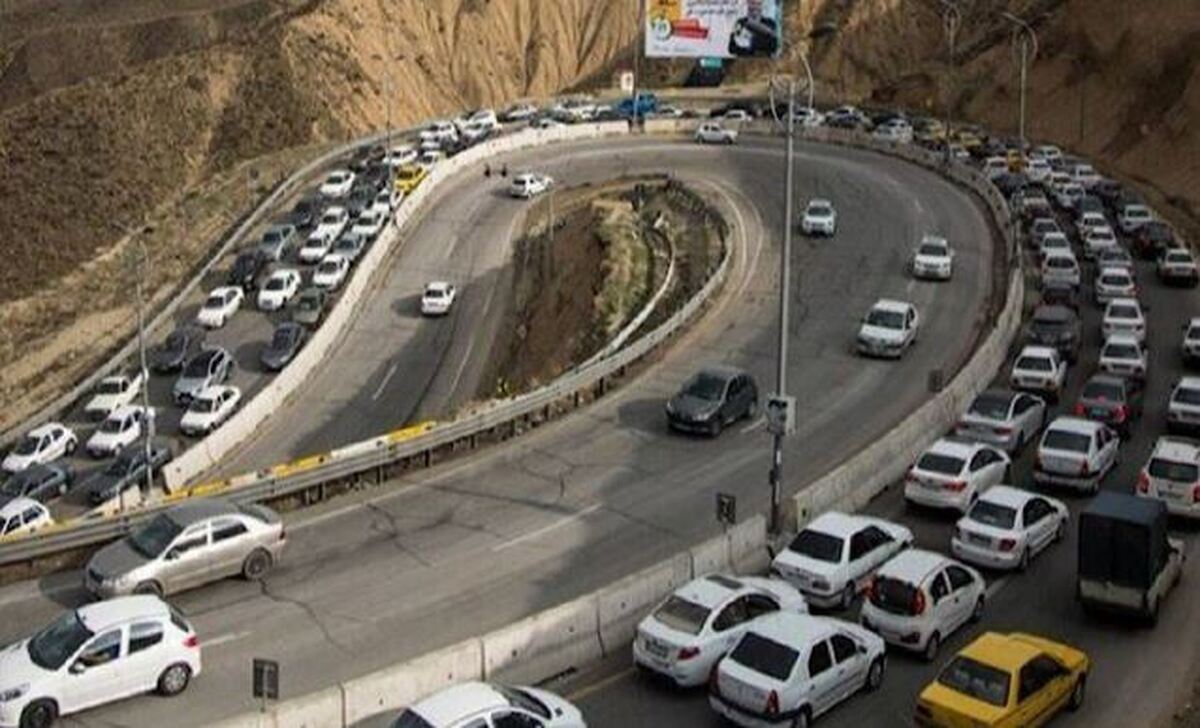 رفع محدودیت ترافیکی جاده چالوس از ساعت ۱۶