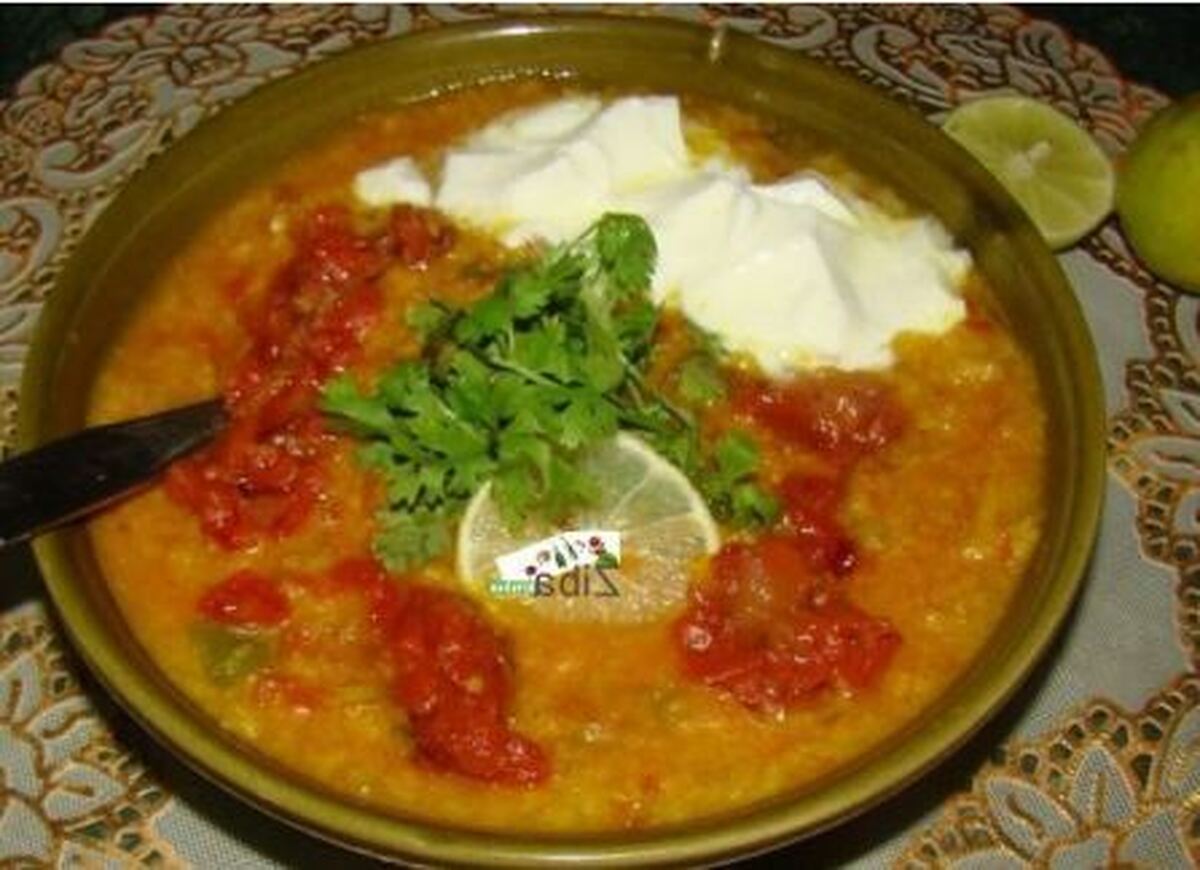 در ۸ مرحله این اوماچ آش کرمانی را آماده کنید