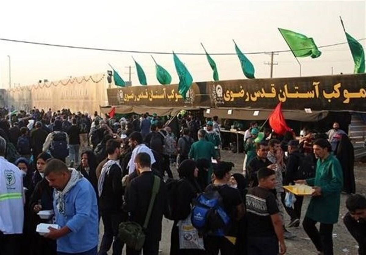 آغاز فعالیت موکب کفشداران حرم مطهر رضوی در ملک‌آباد مشهد