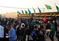 آغاز فعالیت موکب کفشداران حرم مطهر رضوی در ملک‌آباد مشهد