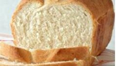 دستور طبخ نان پوسته‌ای ترکیبی از شیر و کره با آرد مخصوص نان