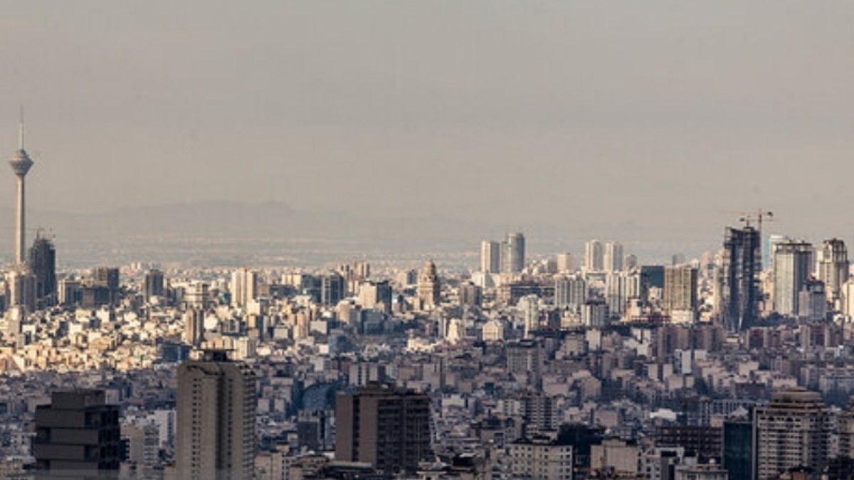 هوای تهران در وضعیت نارنجی و ناسالم است
