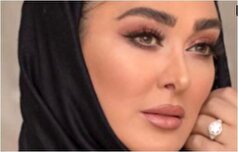 قابی دونفره‌ای الهام حمیدی و همسر قد بلند و خوشتیپش در یک لوکیشن لوکس و شاهانه