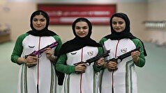 مدال نقره تیم تپانچه ۱۰ متر دختران نوجوان/ امیری و ارشد نیا فینالیست شدند