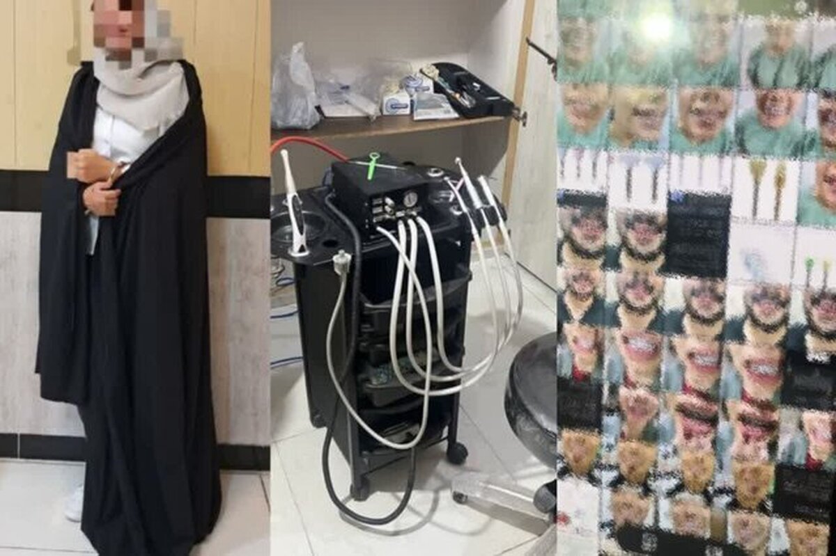 دندانپزشک قلابی در رشت بازداشت شد