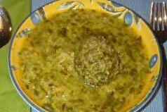 دستور پخت آش پرطرفدار کوفته سبزی برای عصرانه