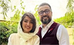 نخستین قاب خانواگی از سپند امیرسلیمانی و همسرش بعد از به دنیا آمدن پسرشان