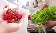 بهترین راه ضدعفونی میوه‌ها و سبزیجات چیست؟