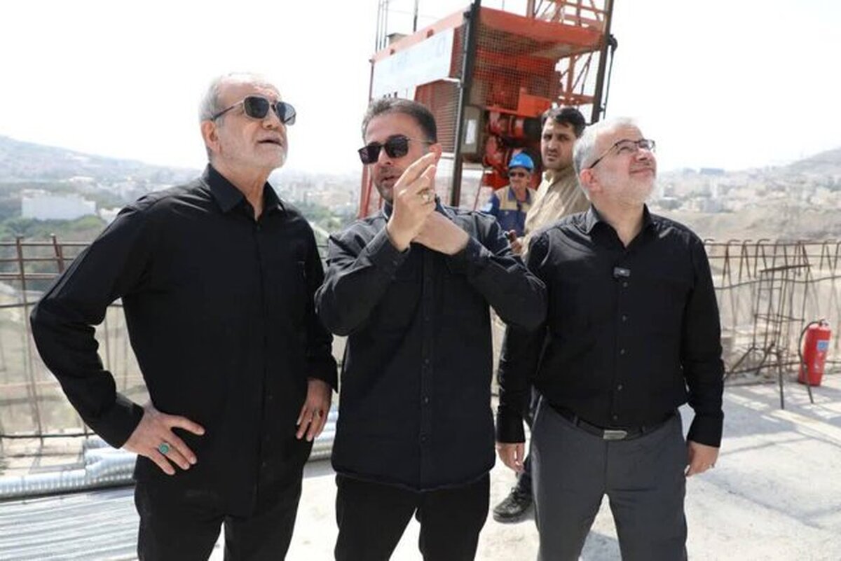 گزارشی از بازدید پزشکیان از طرح‌های کلان آبرسانی و راهسازی کشور در استان البرز