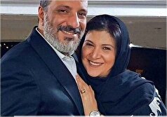 قابی دوستانه از ریما رامین فر و خانواده اش کنار خواننده معروف و همسر و پسرش در سفر به اروپا