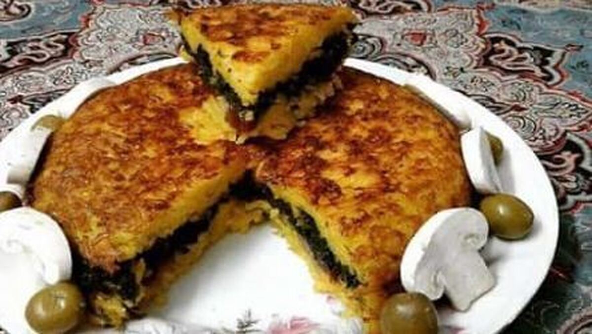 برای مهمان سر زده خیلی فوری این ته چین اسفناج اقتصادی و لذیذ را آماده کنید